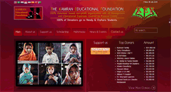 Desktop Screenshot of kamraneducationalfoundation.org